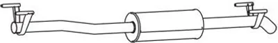 Immagine prodotto di DINEX 56378 Silenziatore centrale - Silenziatore compatibile con MERCEDES-BENZ SPRINTER 3,5 t furgone (906), SPRINTER 3 t furgone (906) e SPRINTER 3,5 t pulmino