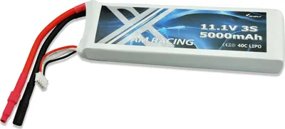 Produktbild von Amewi LiPo Akku 3S 11,1V 5000mAh 40C Softcase, 6mm Goldkontakt