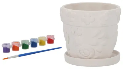 Produktbild von Esschert Design KG298, Bastelset für Kinder, Acryl, Aluminium, Dolomit, Nylon, Polystyrene, Mehrfarbig, Weiß