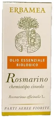 Immagine prodotto di Rosmarino Chemiotipo Cineolo Olio Essenziale Biologico Gocce 10 Ml Senza Glutine Senza Lattosio