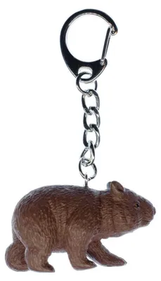Produktbild von Wombat Schlüsselanhänger Miniblings Anhänger Tier Australien Beuteltier klein