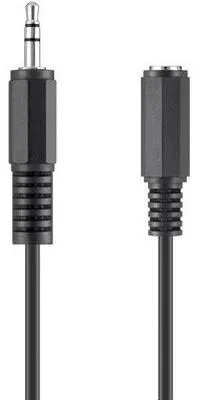 Immagine prodotto di Belkin BLK0073A Cavo Audio 3.5 mm Maschio Femmina Nero