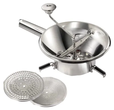 Immagine prodotto di Passaverdura in acciaio inox 3 griglie 24cm Tellier N3004BG