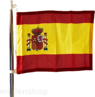 Produktbild von Flagge Spanien 30 x 45 cm Polyester uv-beständig & robust