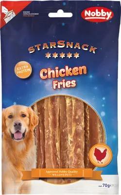 Image de Nobby StarSnack Frites de poulet ca. 70 g