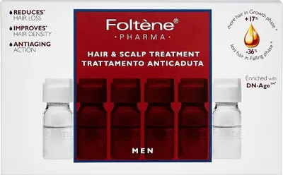 Produktbild von Foltene Pharma Haar- und Kopfhautbehandlung für Männer 12 Ampullen