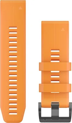 Produktbild von Garmin QuickFit 26, Band, Smartwatch, Orange, Garmin, fēnix 3 HR fēnix 3 Sapphire D2 Bravo D2 Charlie D2 Delta PX Descent Mk1 fēnix 3 fēnix 5X..., Silikon