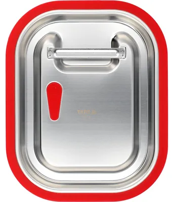 Produktbild von Gastro Behälter GN 1/2 Deckel mit Dichtung aus Edelstahl
