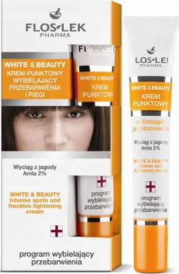 Produktbild von FLOSLEK Pharma White & Beauty Intensive Flecken & Sommersprossen Aufhellungscreme 20ml