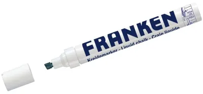 Produktbild von FRANKEN Kreidemarker, Strichstärke: 2-5 mm, weiß (70011026)