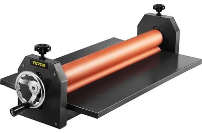 Zdjęcie produktu dla Czterorolkowa ręczna laminarka do laminowania na zimno, 25,5 cala (650 mm), winyl