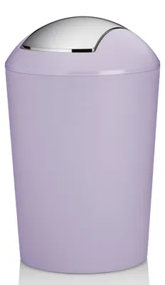 Zdjęcie produktu dla Kosz na śmieci Marta plastikowy, fioletowy 21x15 cm