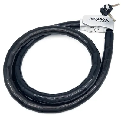 Obrázok produktu pre Zámok na reťaz Artago Art6150, čierna farba, dĺžka 150 cm