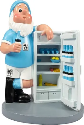 Produktbild von TSV 1860 München Gartenzwerg Kühlschrank groß