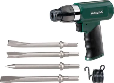 Obrázok produktu pre Metabo DMH 30 Set Druckluft-Meißelhammer 1/4" (6.3 mm) 6.2 bar inkl. Koffer (6.04115.50)