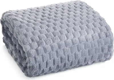 Produktbild von Eurofirany Decke 3D-Effekt silber 150x200 cm 260 GSM Polyester Deko