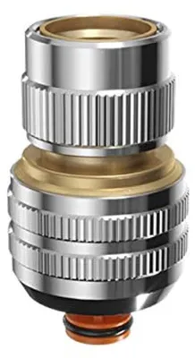 Image de Claber Raccord Rapide Aquastop En Métal 3/4" 6 Billes Metal-Jet Art. 9614