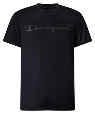 Image de Champion - T-shirt pour homme, salle de sport GT19165 (S) (noir)
