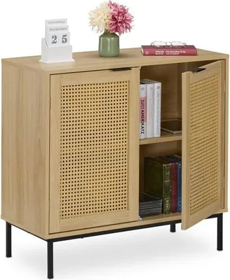Immagine prodotto di Credenza con 2 ante in rattan