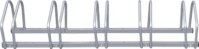 Obrázok produktu pre Jiubiaz Stojan na bicykle pre 2-6 bicyklov 35-60 mm šírka pneumatík Viacnásobný stojan na bicykle, variant: 5 bicyklov
