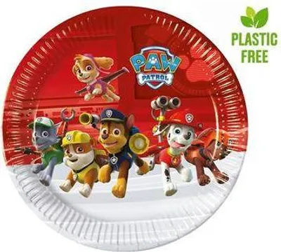 Zdjęcie produktu dla Talerzyki papierowe Psi Patrol  23cm, 8 szt.