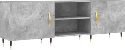 Produktbild von vidaXL TV-Schrank Betongrau 150x30x50 cm Holzwerkstoff