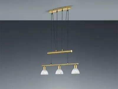 Image de LEVISTO lustre or Trio 371010308