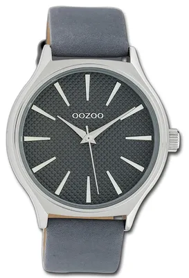 Imagen del producto de Oozoo Damenuhr: Reloj de pulsera para mujer, correa de cuero azul oscuro, movimiento de cuarzo, esfera analógica, modelo D3UOC10107