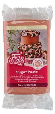 Produktbild von FunCakes Rollfondant Shimmering Rose 250 g