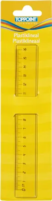 Produktbild von 10x Stylex Lineal 16cm Plastik