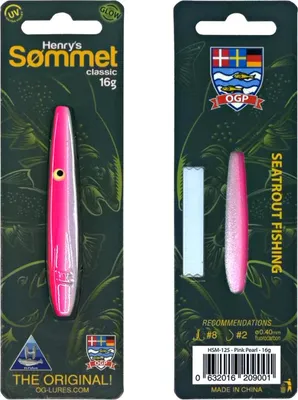 Image de Leurre Westin pour truite de mer Henry's Sømmet (Pink Pearl)