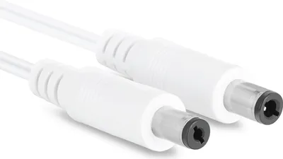 Produktbild von Wicked Chili 3m Ersatzkabel / verlängerung für Phillips HUE Lightstrip Plus V3 und V4 - Ersatz Stromkabel für Netzteil S020YM2400083, weiß