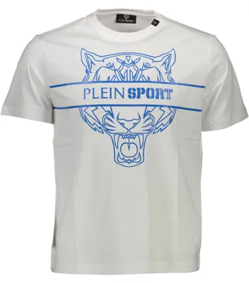 Zdjęcie produktu dla Plein Sport Weisses Kurzarm-T-Shirt Für Herren