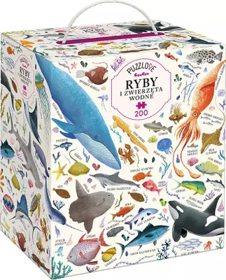 Zdjęcie produktu dla Puzzlove Czuczu Ryby I Zwierzęta Wodne 200 El.