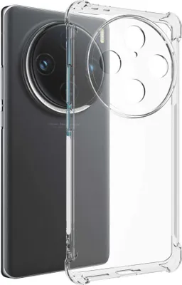 Zdjęcie produktu dla Pokrowiec TPU Clear Armor Soft Case dla vivo X100 Pro (V2324A, 6.78'') - przezroczysty