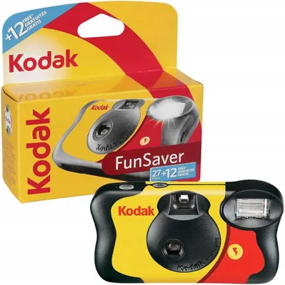 Produktbild von Kodak FunSaver Camera, Kompakt-Filmkamera, 35 mm, 400, 800, China, Elektronisch, Auto