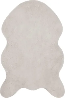 Produktbild von vidaXL Rutschfester Teppich aus Kunstkaninchenfell OLITE Beige