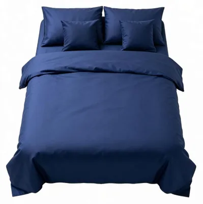 Produktbild von Allergiker-Bettwäsche für Bettdecke 140x220 Nanobavlna – blau