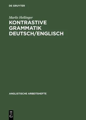 Produktbild von Kontrastive Grammatik Deutsch/Englisch