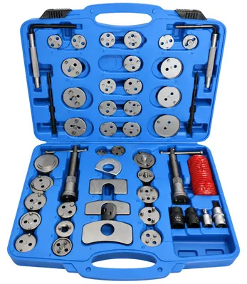 Produktbild von RETTER 50-tlg. Universal-Bremssattel-Rückstellwerkzeug-Satz – Bremskolben-Rücksteller im Systemkoffer