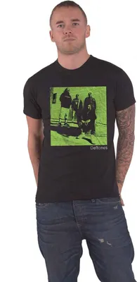 Produktbild von Deftones - T-Shirt für Herren/Damen Uni RO3705 (L) (Schwarz/Grün)