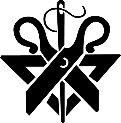 Produktbild von KFZ Aufkleber - Autoaufkleber - Schneider- Zunftzeichen - Schneiderei -Innung - Näherei