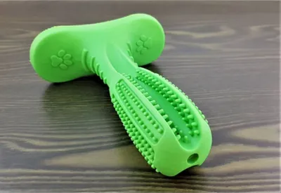 Produktbild von Beißring Hundespielzeug Zahnbürste für den Hund ca.: 18cm