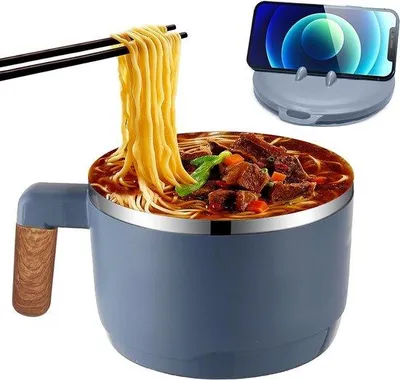 Produktbild von Japanische Suppenschale, 1000ml Edelstahl