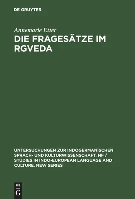 Produktbild von Die Fragesätze im Rgveda