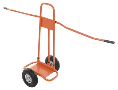 Zdjęcie produktu dla Wózek transportowy do płyt, duża nośność, wytrzymały i trwały, pomarańczowy