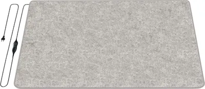 Produktbild von Vyhrievaná podložka na koberce 140x200cm Vykurovacia podložka Mobilný ohrievač na nohy