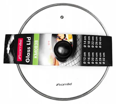 Produktbild von GLASDECKEL FÜR PFANNE UND TOPF, UNIVERSAL, 28 cm, KAMILLE