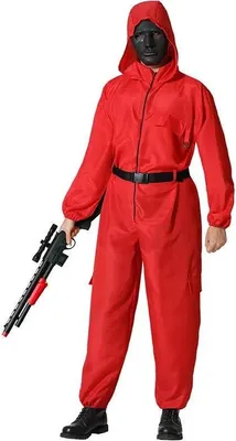 Immagine prodotto di Costume da ladro Atosa rosso XS-S Rosso XS-S
