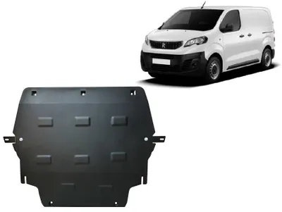 Obrázok produktu pre Ochranný kryt spodnej časti motora pre vozidlo Peugeot Traveller – modelové roky 2016 – 2026